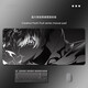 Gradient color mouse pads with large size computer desk pads customized office keyboard pads for men and women mouse pads ZZ-3895 line gradient series tight lock edge 900x400mm x 4mm