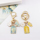 Kunsui Sakura Koi Key Chain Yushou Good Luck Good Luck Good Luck Peaceful Creative Couple Key Chain Pendant Package Ornament All Things to Be Successful 1 Pack