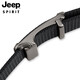JEEP SPIRITJEEP Jeep belt men's canvas belt automatic buckle toothless simple wear-resistant brand belt military training belt