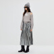 Solo el temperamento de la moda de invierno versátil cuello redondo suelto sudadera de manga larga para mujeres 12349S025 E38 Travel Bird Gray s (160) 80a