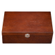 Original intention is snow wooden watch box simple jewelry box 10 pack watch storage box gift collection box display box storage box storage box brown skylight ten pack watch box
