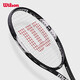 Wilson official Federer series retro lightweight shock-absorbing full carbon one-piece advanced racket unisex single tennis racket Federer series No. 2 handle -WRT56680U2