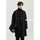 Earl Dow [Clearing] Wolle doppelseitig Tweed Coat Herren mitten in 2024 Herbst und Winter neu