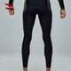 Hosa (hosa) men's swimsuit long-sleeved beach swimsuit Vacation diving surfing suit Black pants L