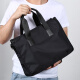 Pai Baojue Men's Bag Handbag Men's Briefcase Business Computer Bag Canvas Official Bag Shoulder Messenger Bag Men's Gift