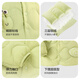 Balabala children's thin down jacket for boys and girls in winter style fashion boys and babies baby clothes and babies pink green A41416-white duck down 100cm filling amount 26g