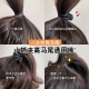 YYEU star with the same style of small clip female high ponytail hair clip fixed artifact claw clip Jinchen hair card bangs clip headdress birthday gift for wife and girlfriend black small clip