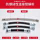 Suitable for explosion-proof flexible connecting pipe BNG rubber steel wire braided 304 stainless steel threading pipe DN15 20 winding 4 1000 stainless steel hose with connector 4 inches DN100