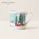 RALPH LAUREN Ralph s Coffee Holiday Scene Mug (1 Pack) 999-Multicolor MUG