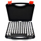 XMSJ precision needle gauge set high-precision carbide plug gauge needle gauge white steel needle gauge pin type plug gauge open gauges 13-14101 feed handle