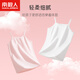 Antarctic children's suspender girl's suspender vest wearing summer thin little girl underwear 2 pieces white + pink 150