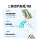 Greenlink fiber optic patch cord Telecom grade 10 Gigabit LC-LC multi-mode dual-core OM3 low-smoke halogen-free home optical fiber line machine room engineering special transceiver jump fiber pigtail 5 meters