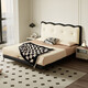 Gujia Home French Style lits de style secondaire de deuxième lit à double lit de lit de fée litté