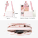 JUSTSTAR women's bag crossbody small bag versatile cute wideband camera bag shoulder small square bag 455 pulp white