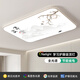 Jihuo ultra-thin and ultra-bright LED ceiling lamp, simple and modern master bedroom lamp, living room lamp, corridor, kitchen balcony lamp, white frame - diameter 30CM white light 24 watts