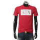 Armani / Axe T-shirt à manches à manches courtes à manches courtes à manches courtes courte 8nztck Z8H4Z RED 1463 L