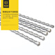 Shantou Lincun high-quality electric hammer drill bit 500 600mm extended impact drill bit through wall drill square shank round shank concrete hole drill square shank 12*500
