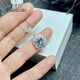 CAJJ Francois 1.60 carat aquamarine pendant for women, natural colored gemstone, jewelry gem 925 silver inlay, aquamarine pendant