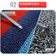 
Suitable for Peugeot 308 408 301 logo 307 5008 4008 508L 2008 car foot pad 3008 wear-resistant waterproof pure black gray snowynese main driver