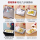 Wilkie rice roll steaming plate rice roll tools, a complete set of household packages, thickened Guangdong rice roll steaming plate, special stainless steel steaming plate, 2 rice roll steaming plates, 5-piece set 23cmX15cm
