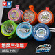 Audi Double Diamond Yo-Yo Firepower Young King Audi Double Diamond Flow Flame Competition Special Yoyo Ball Children's Metal's Metal Luminal Yo-Yo [Red Ice Flame S] Metal Luminous Ball