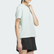 Adidas T-shirt à manches courtes pour femmes Nouvelles vêtements de sport classiques simples confortables en vrac soufflé cou rond rond half ip3879 2xl