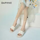 Daphne slippers for women thick sole comfortable flip flops on the beach sandals for women 4023303041 Beige 37