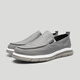 Pardasau (Pardasau) cloth shoes men's 2023 new autumn breathable ice silk quick-drying lightweight casual and odor-proof men's one-legged canvas shoes gray 40
