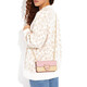 CoaCH (COACH) women's bag Morgan mini chain one-shoulder Morgan underarm crossbody bag for girlfriend CE693 khaki pink IMV3C