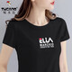 Camiseta de algodón de algodón de color sólido para mujeres de Woodpecker Woodpecker Camiseta Top Top Summer Fashion Top 826# Royal Blue M Sugeries (85-100Jin [Jin equivale a 0.5 kg])