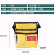 Taipeng (taipeng) nail pocket, woodworking and construction worker special nail bag, wear-resistant decoration tool bag, nail pocket, nail bag, nail box, thickened yellow nail pocket + socket belt (yellow