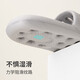 Sandales à séchage rapide de la salle de bain Le Tuo pour les femmes en été creux Massage qui fuyait les pantoufles de baignade à semelle épaisse Green 38-39