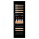 EREMITE external door panel embedded red wine cabinet constant temperature wine cabinet cold drink tea refrigerator frost-free air-cooled cold drink tea cabinet fresh cabinet Embraco frequency conversion embedded wine cabinet 3 temperature zones/glass door 95 bottles