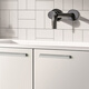Poigure de porte de l'armoire Preda Porte longue poignée longue 702 Cachemire gris en forme de tage en T