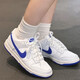 耐克（NIKE）Dunk Low GS女子白蓝耐磨低帮运动休闲鞋 DH9765-105 36.5