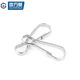 304 Edelstahl rote Gallenblasenklemme Haken Windschutz Accessoires Accessoires Schwein Gallenblasenschlüsselkettenschnalle Befestigung M15100 Stücke