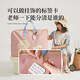 EACHY thickened Oxford cloth kindergarten quilt storage bag 75L pink 1 pack