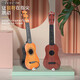 Xuntu (Xuntu) Ukulele 23-Zoll-Anfänger umweltfreundlich furnierer Kinder kleiner Gitarre Einführung Carbon Ukulele 1 Zoll 44 cm Holzfarbe (mit Anfängervideo) 17 Zoll