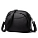 Beijing-Kauf von Frauentasche 2025 Neues modisches weiches Leder One-Shoulder-Shell-Tasche Frauen lässig vielseitige Crossbody-Tasche Handy-Tasche Schwarz schwarz