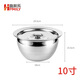 Jiale thickened stainless steel oil basin without tape cover, oil drum, expanded oil cylinder, seasoning basin, hotel kitchen multi-purpose cooking basin, 9 inches with lid