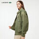 LACOSTE French crocodile women's trendy versatile flight jacket lapel cotton jacket | BF0681 BMY/khaki green M 38 /165