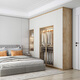 Sophia customized wardrobe, bedroom furniture, whole house customization, free drawings, whole house design, door-to-door measurement, customized measurement reservation fee