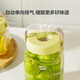 LOCK & LOCK breathing fermentation container glass storage tank wine laba garlic jam sealed jar pickle jar 1.6L green