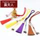 Mrs. Win's gourd lanyard hand-twisted small gourd tassel pendant rope boutique accessories DIY car hanging ornaments gourd hand rope red lanyard number does not include gourd A23-107