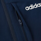 ADIDAS阿迪达斯外套男春秋新款运动服休闲百搭立领夹克户外健身跑步外套 蓝色JE1343 M