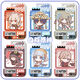 HEZHI (HEZHI) Gen -Auswirkungen Maple Ursprung Wanye Shenli Yanhua Kartenkarten -Set Mahlzeit Kartenkarten -Set Schulkartenzertifikat Set Busskarte U -Bahn -Karten -Set Z13582 MAPLE OURT WANYE [KARTE SET + weiß Strick -Schlüsselkette]