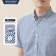 BlackMonday Pure Coton Vertical Striped Striped Shirte's Men's Short à manches à manches à manches courtes Ammonia Ammonia Ammonia Anti-Wrinkes Frein's Freal Wear Business Casual