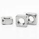 Jinggong stainless steel square nut square nut thin nut square nut square nut square nut 20% off M4*7*3 50 pieces 201 material