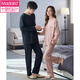 MODAL PAUPLE 'PEJAMAS FRINGE UND AUTUMN PURE COTTON LANGE SEEVES LANGE HOSE Pullover Rundhal