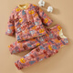 Mianguduo baby pure cotton handmade cotton jacket and cotton pants baby winter thickened cotton coat children's overalls suit winter liner Impression Bunny 80 yards (suitable for 6-12 months)